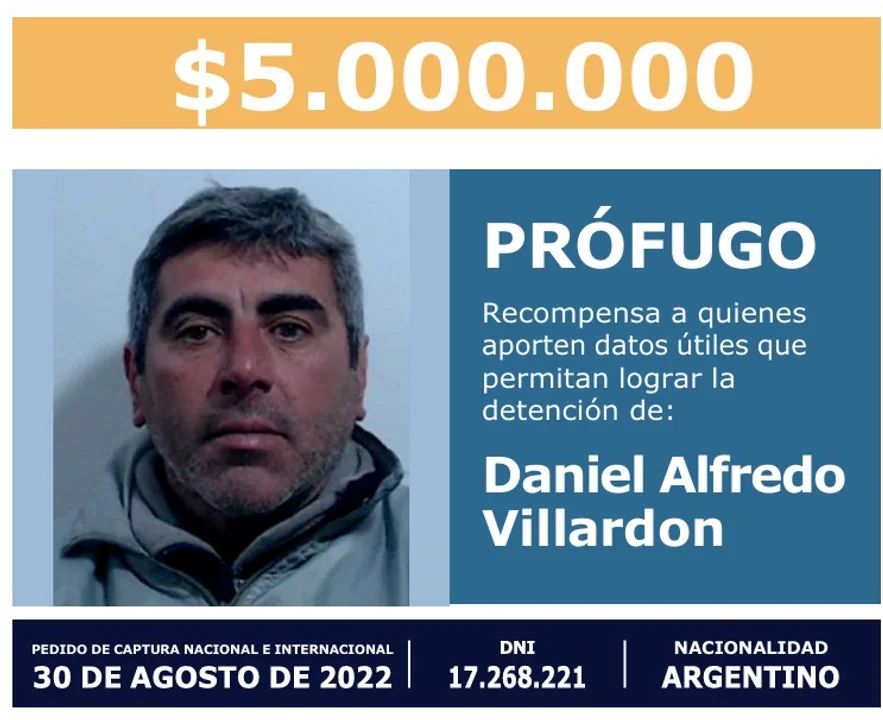 El Ministerio de Seguridad ofrece una recompensa de $5.000.000 para la  captura de un ex policía prófugo en Tucumán